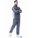 AGASALHO TACTEL - MASCULINO - GRAFITE/CINZA CLARO - BUTU BIRU